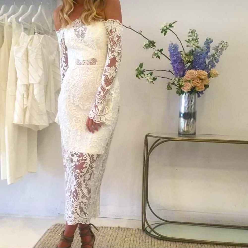Thurley Emilia Dress Ivory